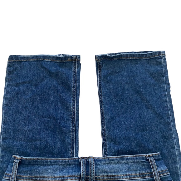 True Craft Women’s Mid Rise Slim Boot Blue Medium Wash Size 6 - Picture 7 of 14